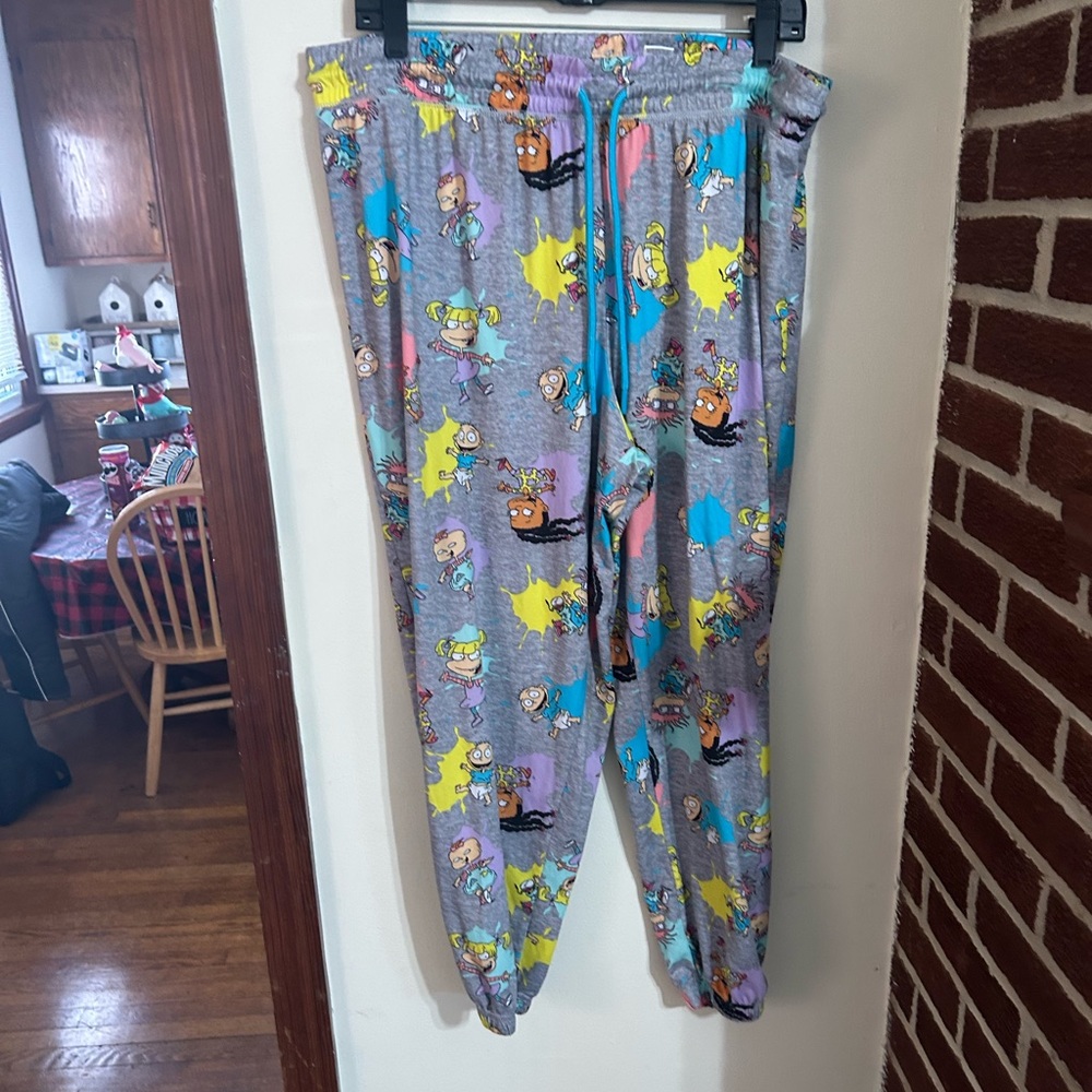 Rugrats women’s pajamas pants jogger style size 2x